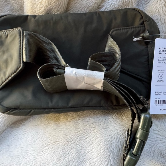 ATHLETA ALL about Large Olive Belt Bag - Picture 2 of 5